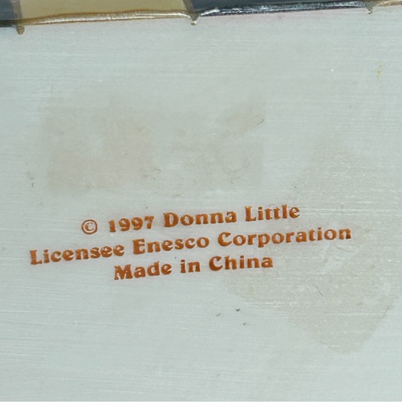 Donna Little Kitt'in Littles by Enesco CAT figurine - "A Little Bit Proud" 1997 - Picture 6 of 10